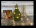 Light-up Christmas Tree Chocolate Orange Cover Knitting Pattern