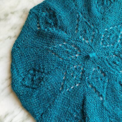 Salvia Beret - knitting pattern
