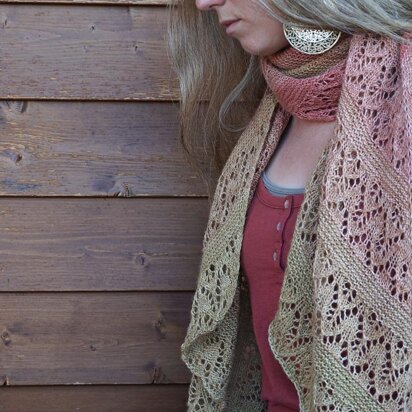 Solar Flare Shawl