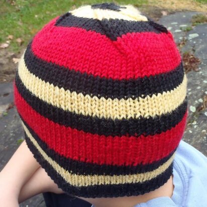 Friend or Foe Hat - knitting pattern
