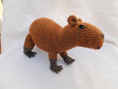 Amigurumi Capi, the Capybara