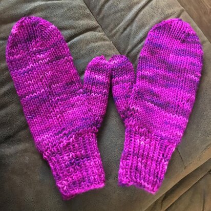 Basic Double Knit Mitten