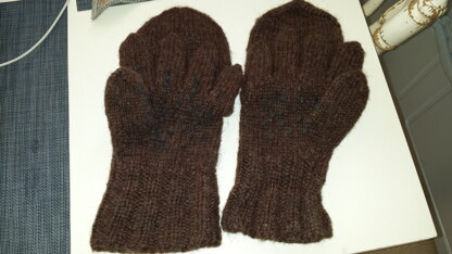 Hunting mittens med antiskli