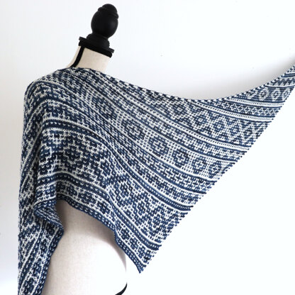 One By One shawl