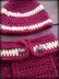 Baby Football and Cheer Diaper Cover and Hat