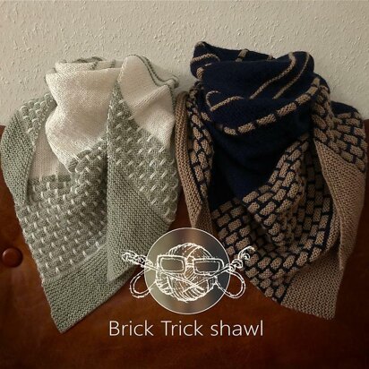 Brick Trick Shawl