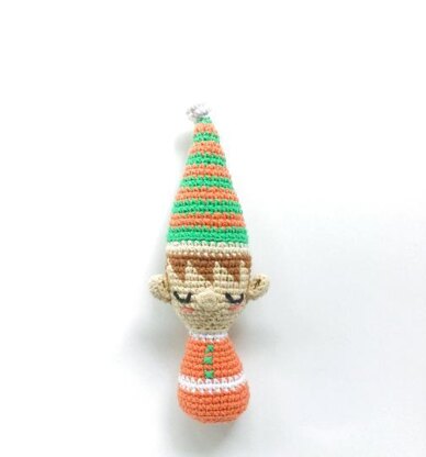 MINI CHRISTMAS SANTA CLAUS, ELF AND SNOWMAN SET - amigurumi pattern