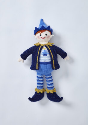 King Cole Christmas Knits Book 11 - Santa, Mrs Clause & Elf family patterns - Leaflet