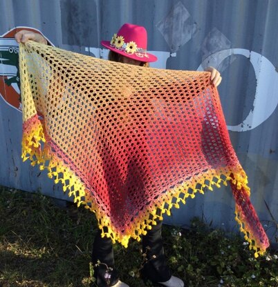 Mojitos At Sunset Shawl