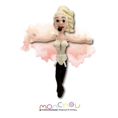 Madonna Crochet Doll Pattern