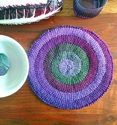 Spiral placemat