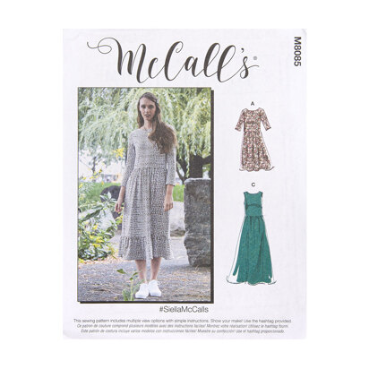 McCall's Misses' Dresses M8085 - Sewing Pattern