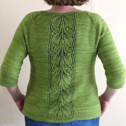 Leaf Lace Cardigan (adult sizes)