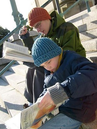 Knitted Library Window Watchcap