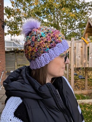 Cat Ear Beanie and Bobble Hat