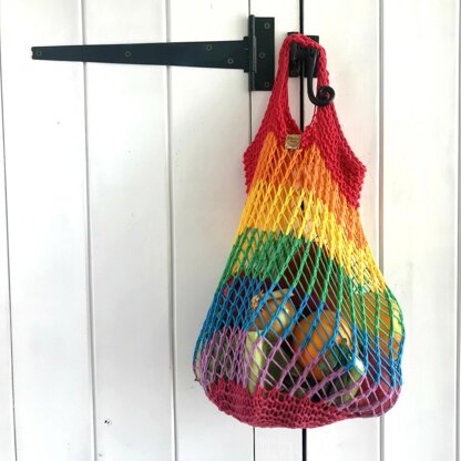 Rainbow market bag