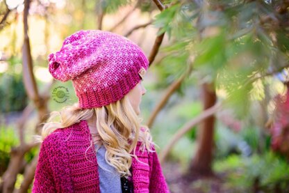 Crochet Fair Isle Slouch