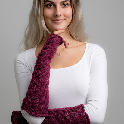 Enns Armstulpen in Regia 4 Ply Tweed - 7239DE - Downloadable PDF