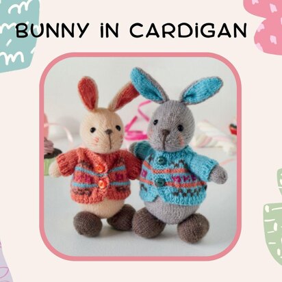 Bunny in Cardigan