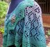 Summer in the Vineyard shawl