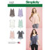 Simplicity Women's Tops with Fabric Variations 1107 - Paper Pattern, Size A (XXS-XS-S-M-L-XL-XXL)