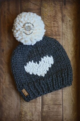 BIG Heart Beanie