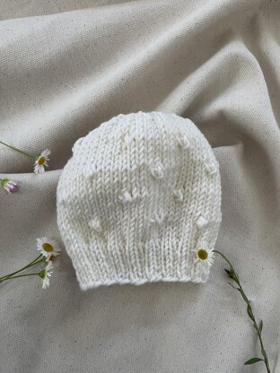 Rosebud Newborn Baby Hat BJ511