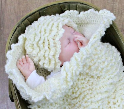 Crochet Pattern baby cocoon #127