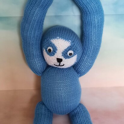 Sapphire the Sloth Knitting Pattern - knitting pattern