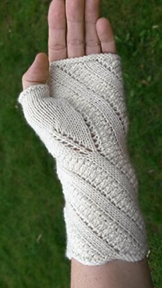 Virvelvind fingerless mitts