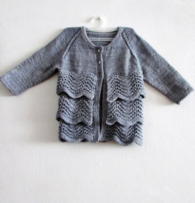 Flouncy Baby Cardigan