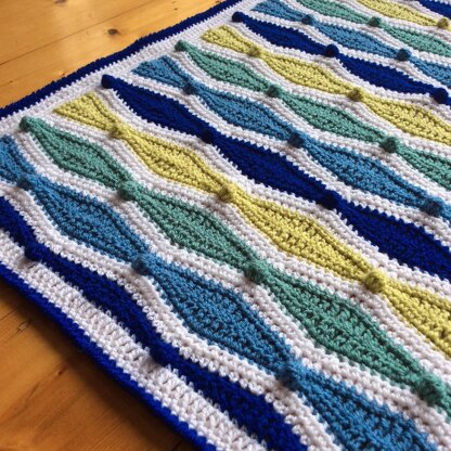 Bobble Wave Blanket