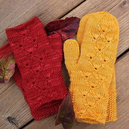 Bodhi Mittens (and Fingerless Mitts)