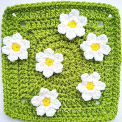 Daisy Flower Appliques