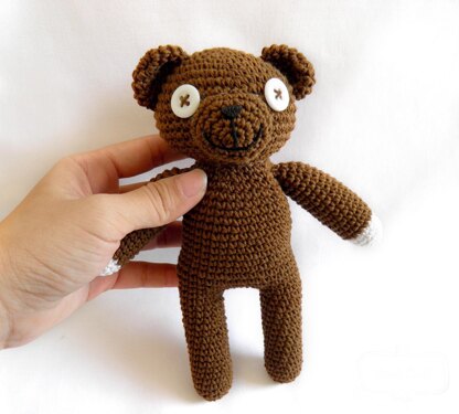 Mr. Bean teddy amigurumi