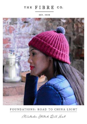 The Fibre Co. Mistake Stitch Rib Hat PDF