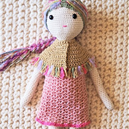 Bella amigurumi doll