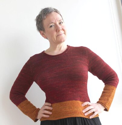 Simple Ziggurat Pullover