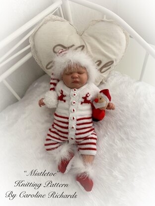 Mistletoe Reindeer Romper suit