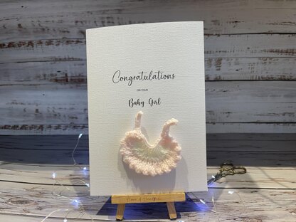 Knit & Print Mummy To Be Baby Boy Girl Twins Knitting Pattern Make Your Own Card PDF Instant Download