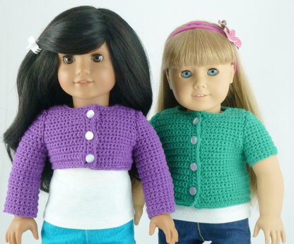 Classic Cardigan Sweater - 18" American Girl Doll