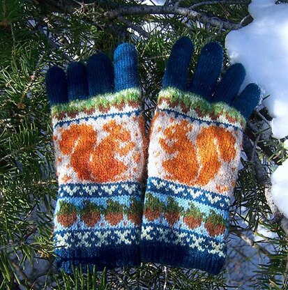 Squirrel Gloves