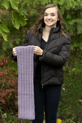 Cascade Yarns W603 Sage Bloom Scarf (Free)