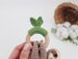 Sloth crochet pattern animal baby rattle teether toy Amigurumi pattern for newborn