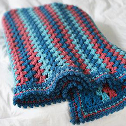561 Varve Baby Blanket - Crochet Pattern for Babies in Valley Yarns Valley Superwash