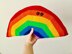 Amigurumi Rainbow Plush