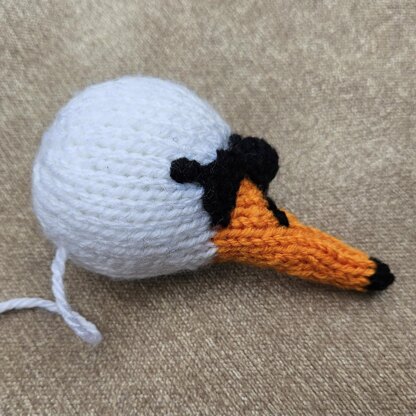 Knitted Mute Swan