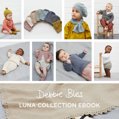 Luna Collection Ebook - Knitting Pattern for Babies in Debbie Bliss Luna