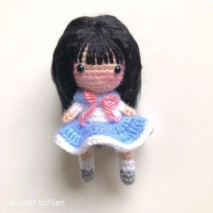 Suki the School Girl Amigurumi Doll