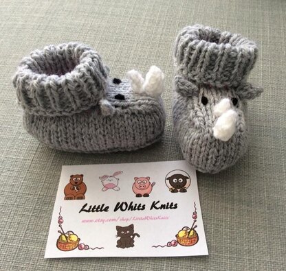 Rhino Baby Booties